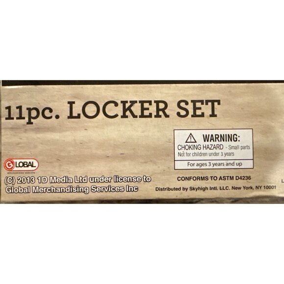 1D One Direction GROUP 11pc Locker Set Dry Erase Board 8.5" x 6.75" 2013 AS IS! - Picture 2 of 7